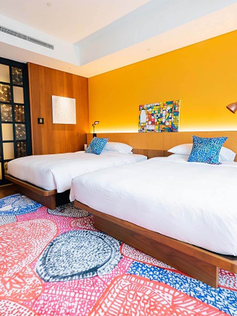 異彩を放つアートを体感して楽しむ 都心のスイート