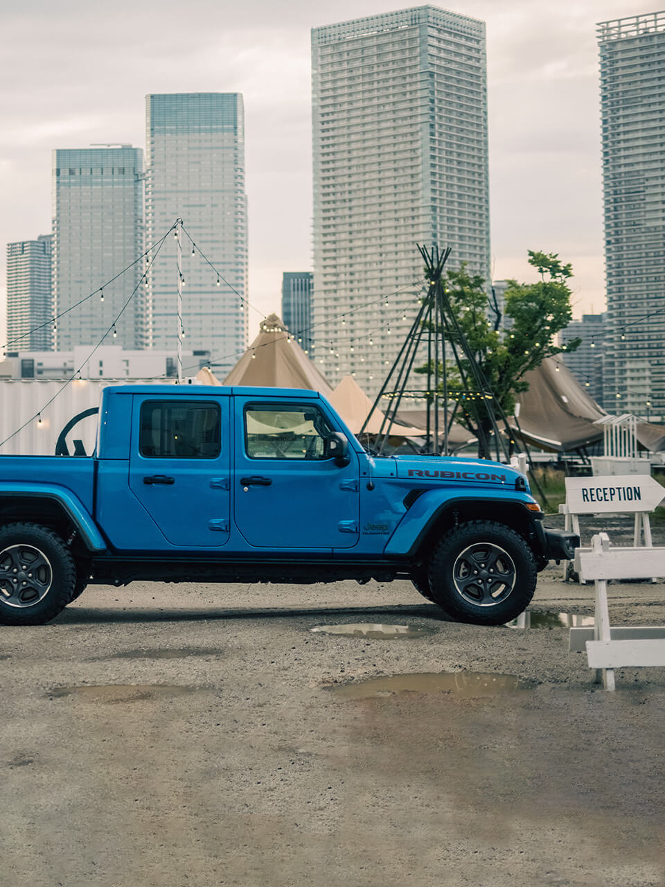 真のラグジュアリーBBQはJEEPと共に!