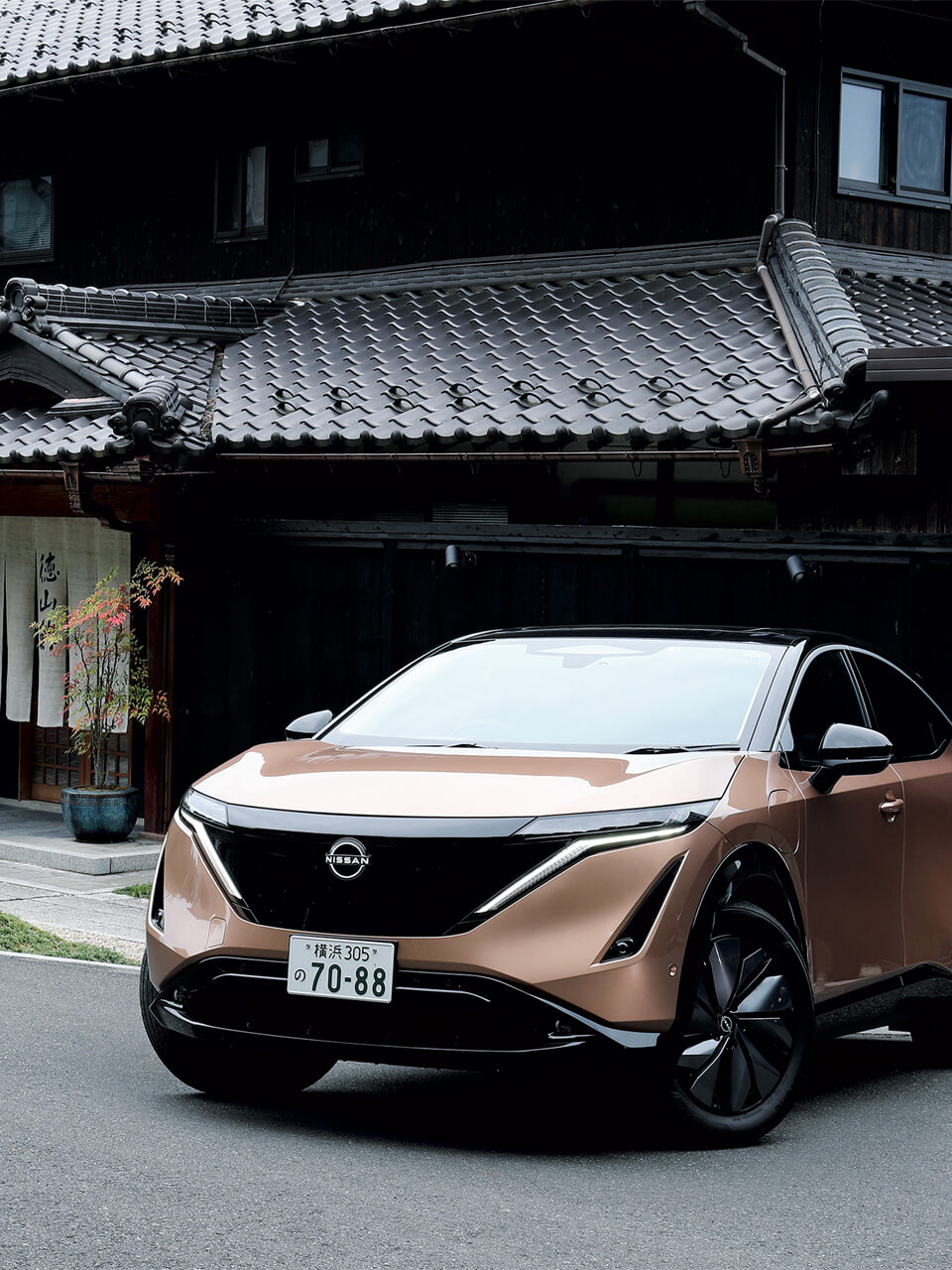 〝日産〟の新型EVで過ごす、豊穣の時間。発酵料理の伝承と自然の恵みを生かした、和のオーベルジュ