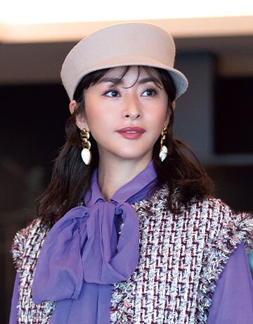 モデル／コラムニスト クリス・ウェブ 佳子