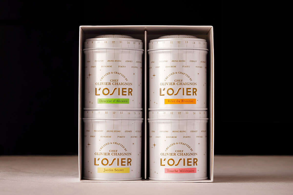 ロオジエオリジナルティー4缶セットの画像