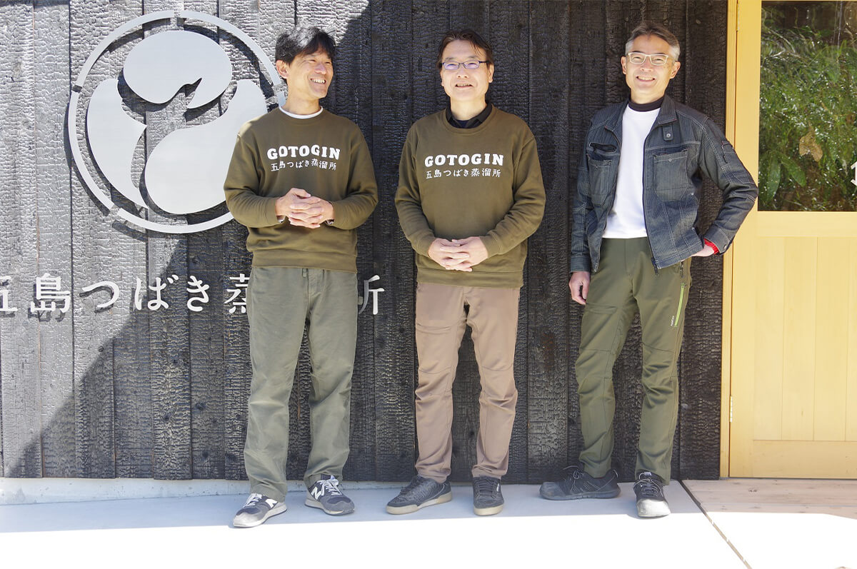左から、門田クニヒコさん、鬼頭英明さん、小元俊祐さんの画像