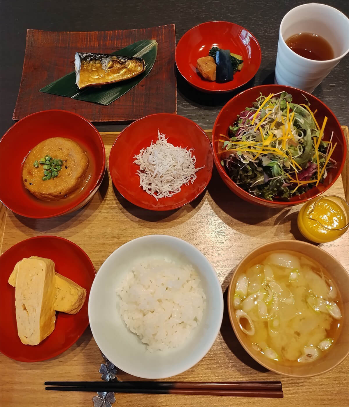 和朝食の画像