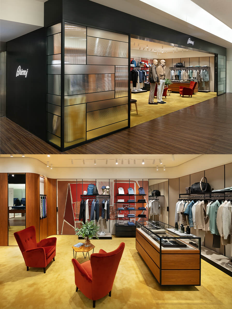 移転リニューアルし、さらに充実する「ブリオーニ 阪急メンズ大阪店」