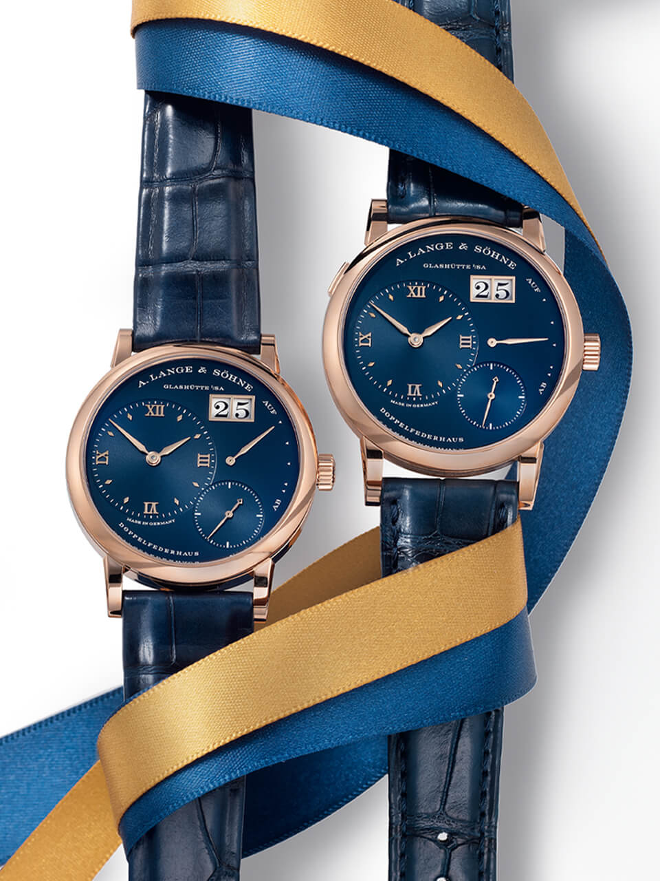 A.ランゲ＆ゾーネの特別な限定タイムピース 絆を深める「ランゲ1」のペア使い