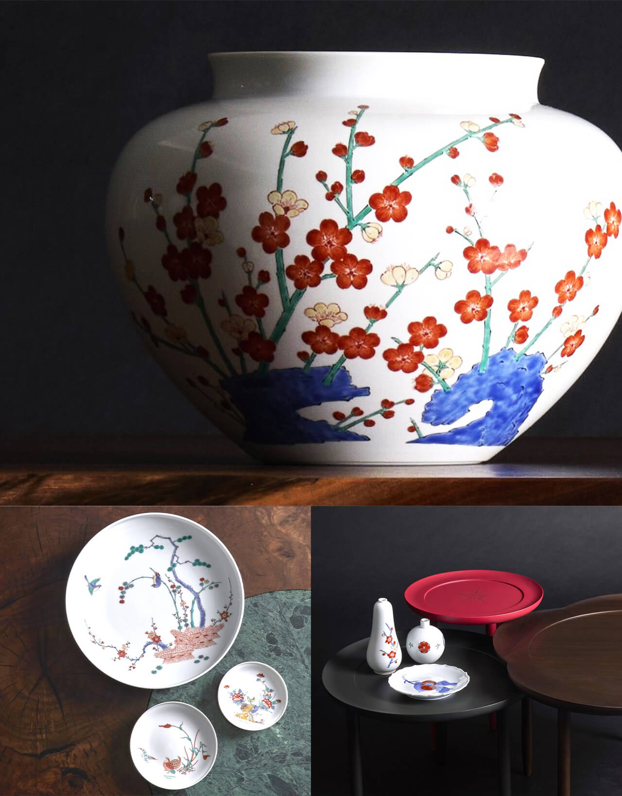 Interior brand AREA holds the exhibition ‘Kakiemon（traditional crafts) in Everyday Life’, which tours Tokyo, Paris and New York.