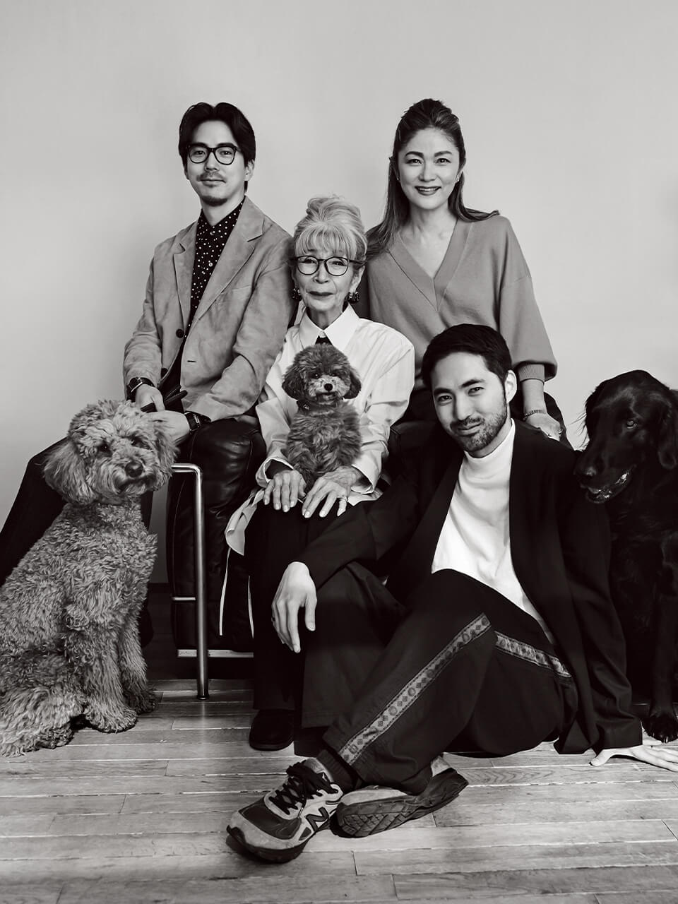“家族が増えたりして、若い人たちから新しい情報が入ってくるのが楽しいな、と思います”