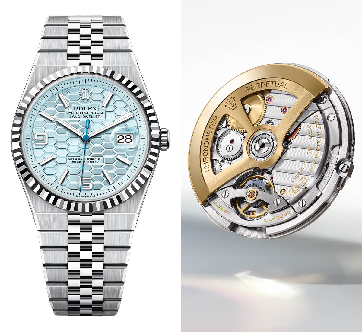 ROLEX「オイスター パーペチュアル 40 ランドドゥエラー」の画像