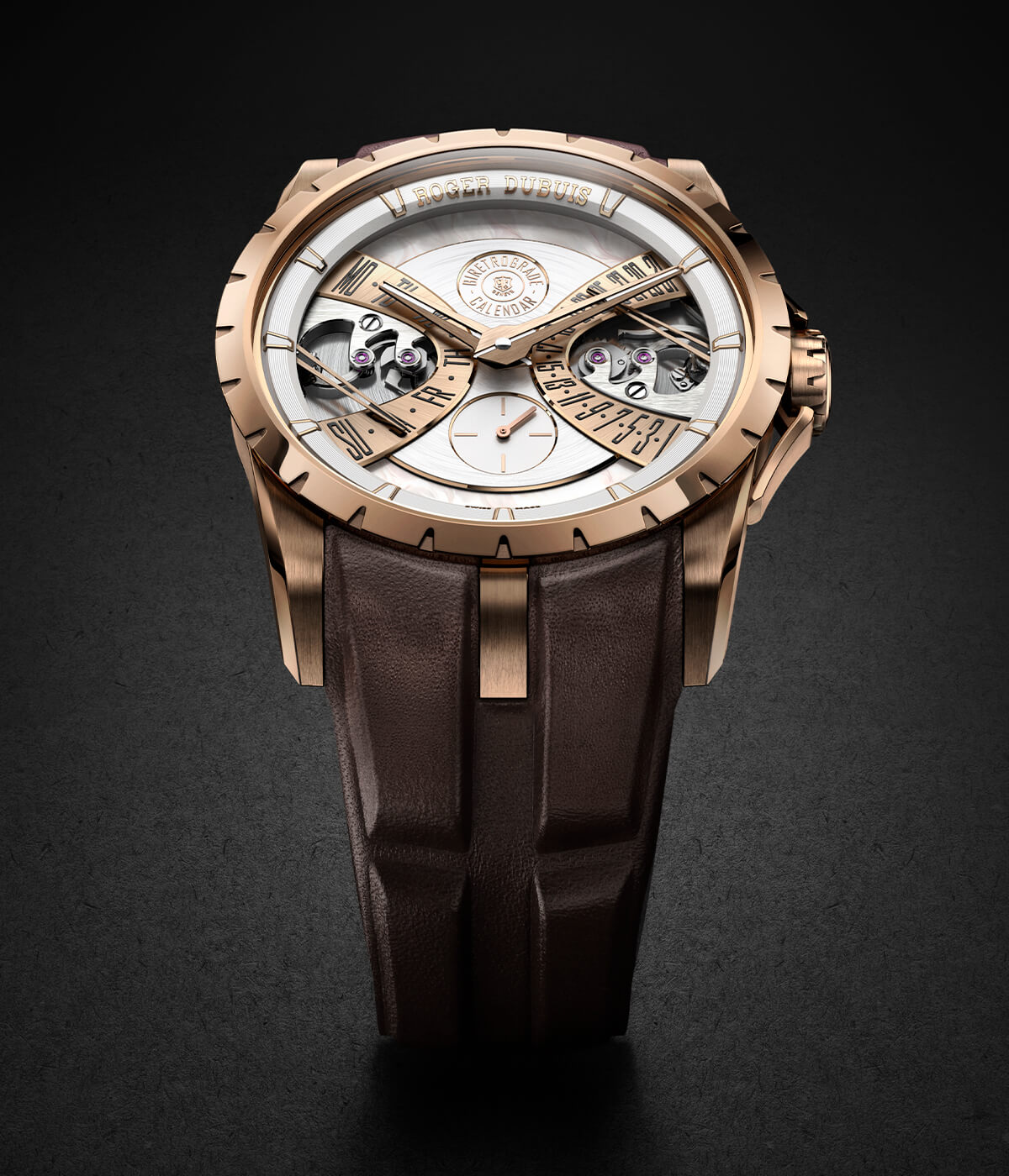 ROGER DUBUISのエクスカリバー モノバランシエ バイレトログラード カレンダーの画像