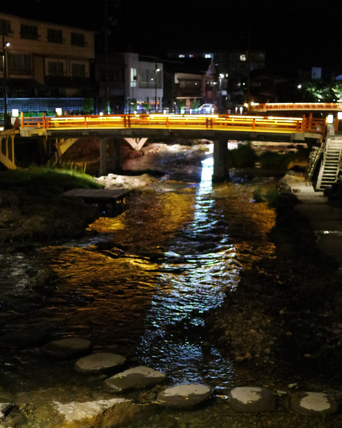 温泉街の画像