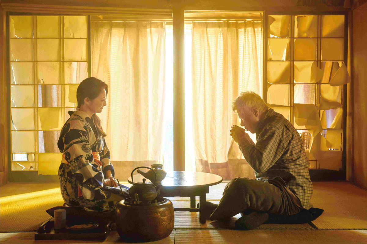 鹿賀丈史と常磐貴子の画像