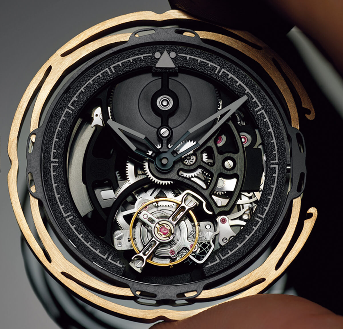 IWCの時計の細部の画像