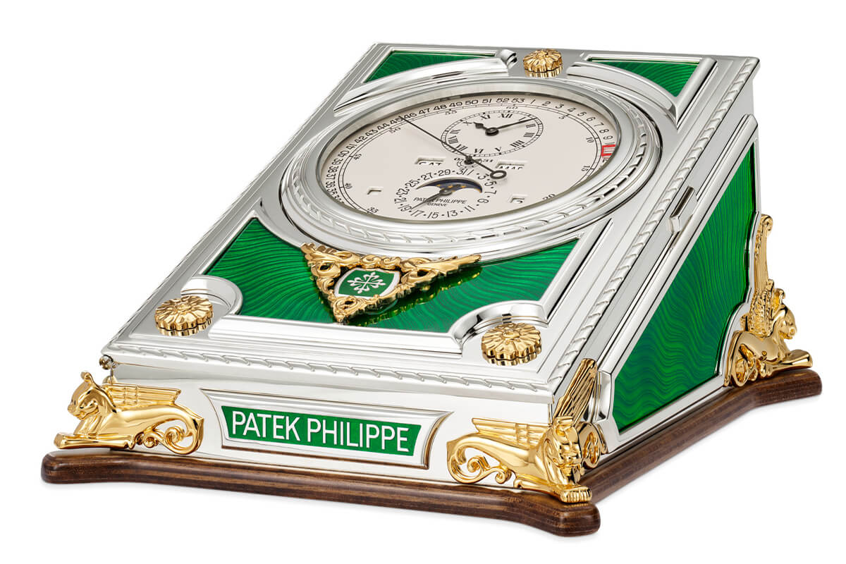 PATEK PHILIPPEのデスククロックの画像