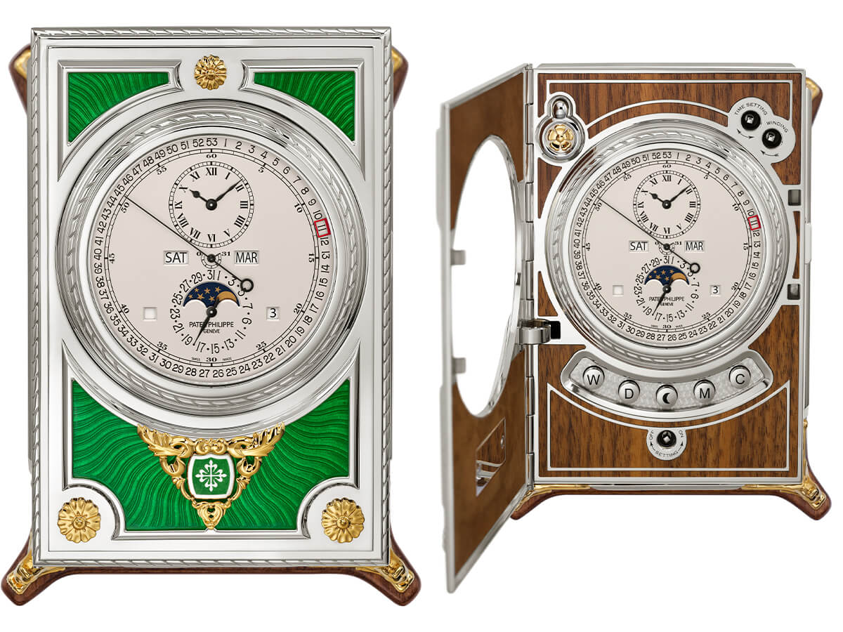 PATEK PHILIPPEのデスククロックの画像
