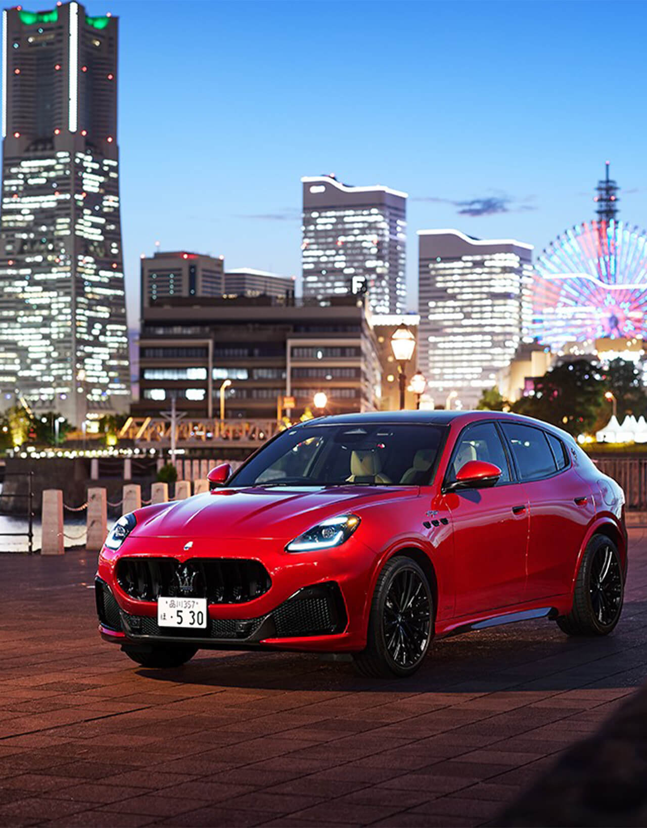 新世代の風を纏ったラグジュアリーSUV、マセラティ グレカーレと対話するナイトドライブ