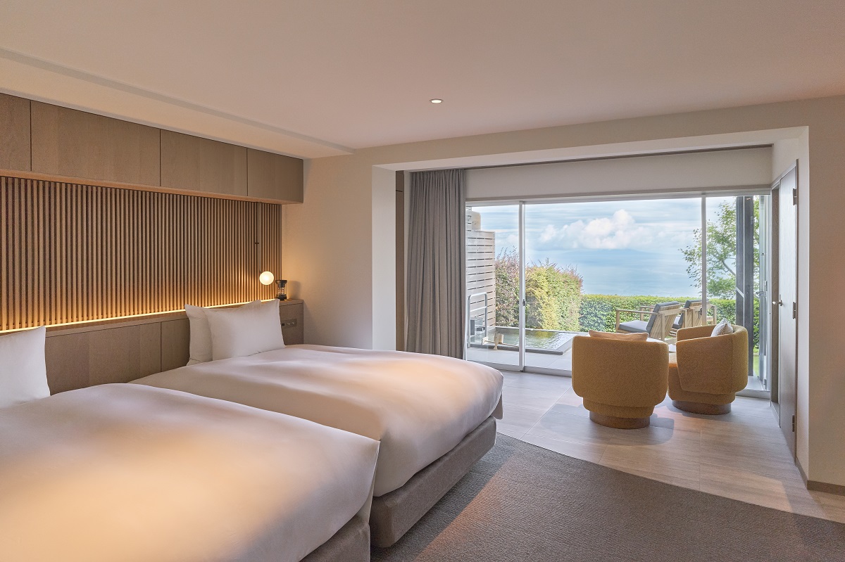 「露天風呂付ハリウッドツイン」の画像