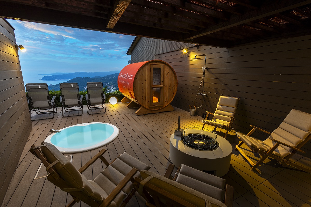 「バレルサウナ」の画像