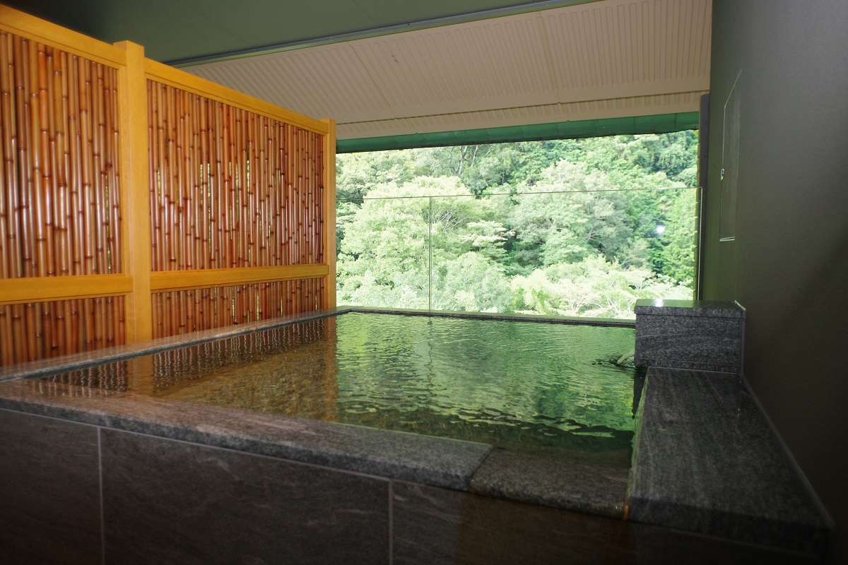 客室露天風呂の画像