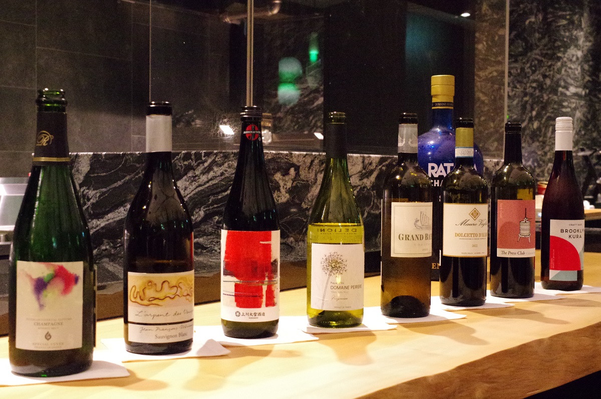 アルコールペアリングの画像