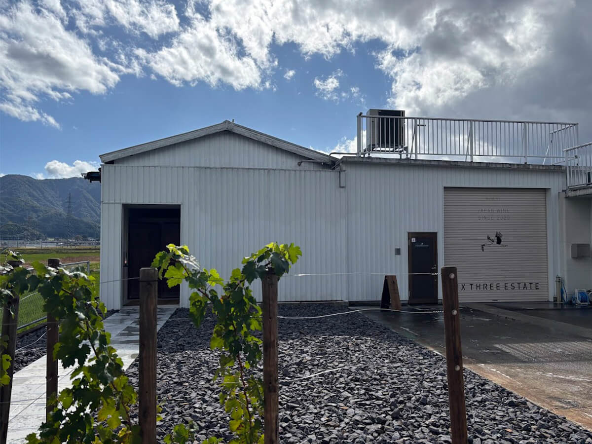 ワイナリーの外観の画像
