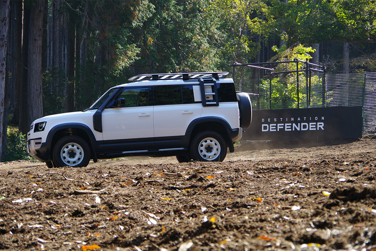 「FOREST TEST DRIVE」林道での試乗の画像