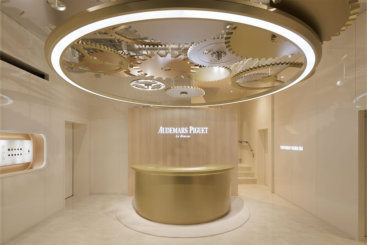 機械式ムーブメントの魅力に触れられるコーナーの画像