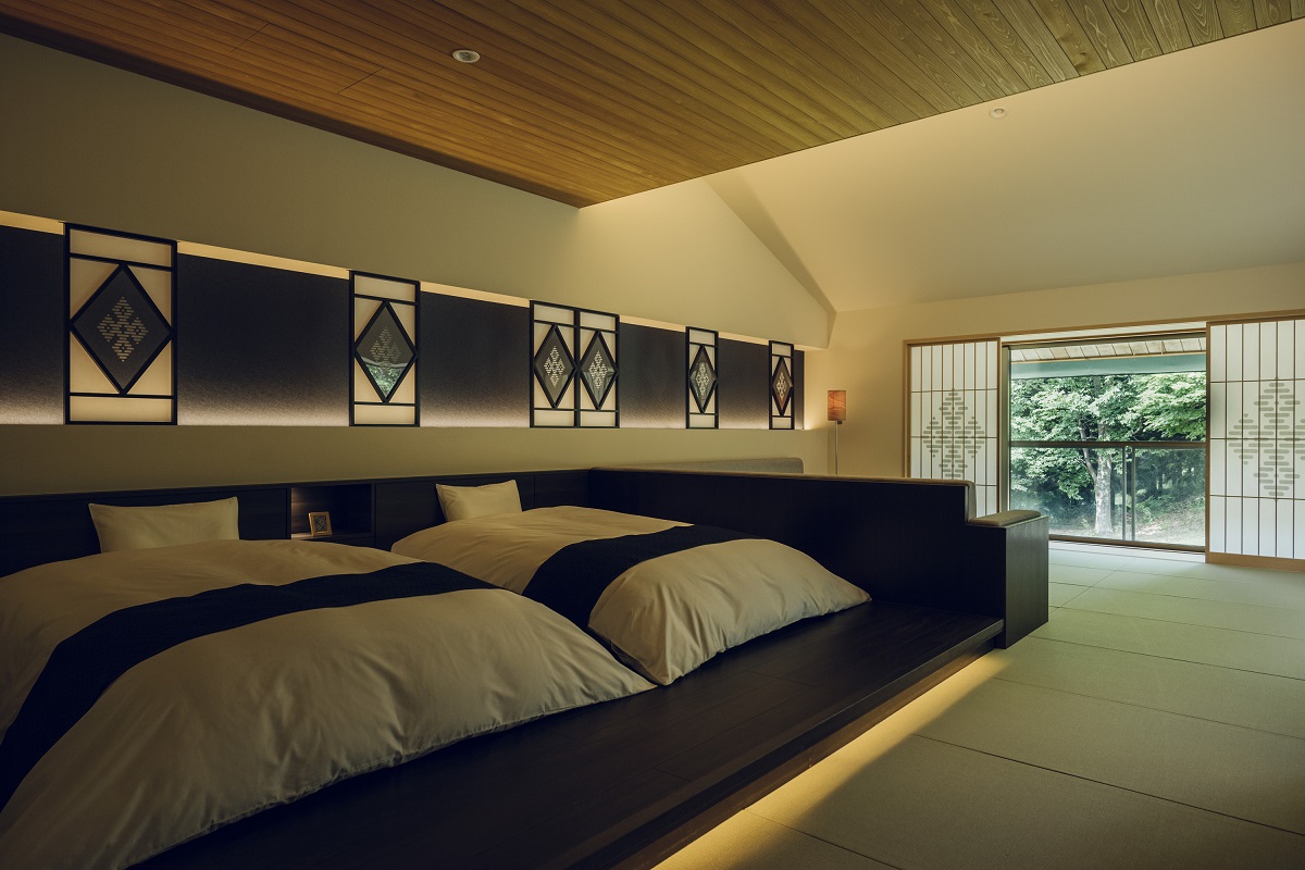 「津軽こぎんの間（和室）」の画像