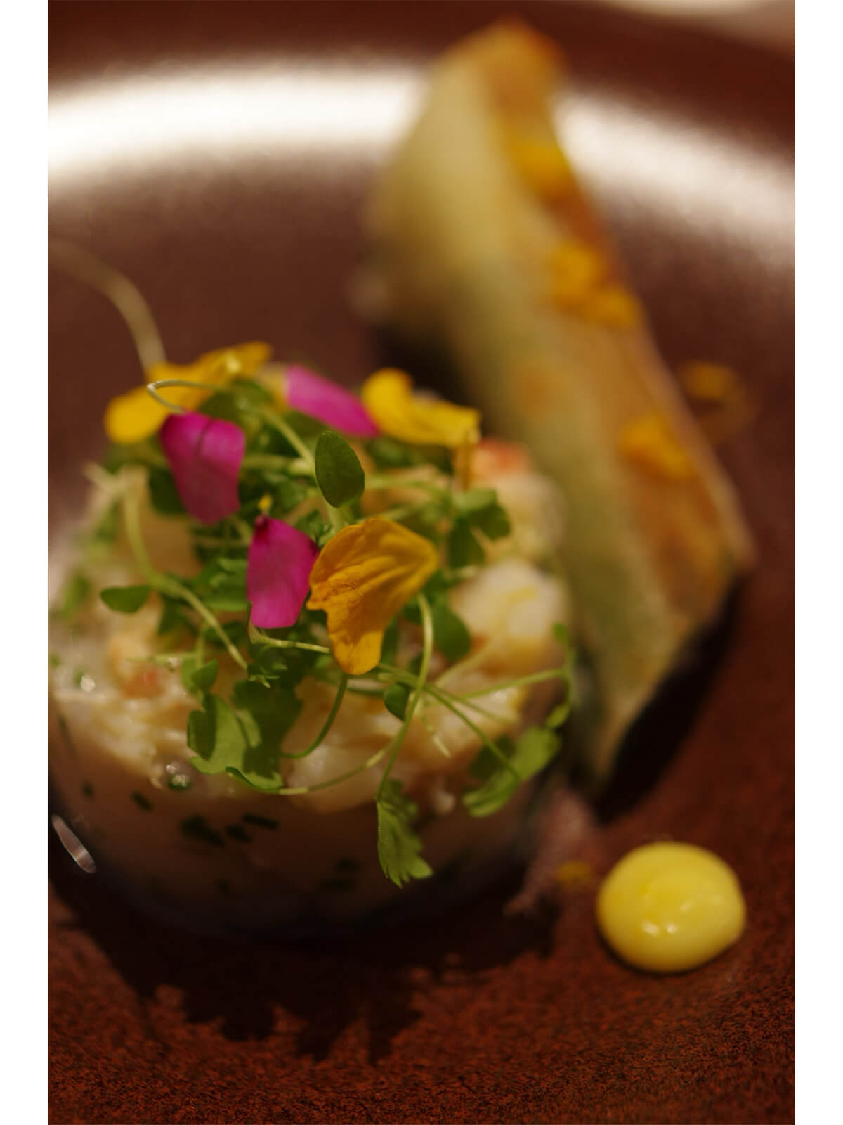 「毛蟹 帆立 柚子胡椒」の画像