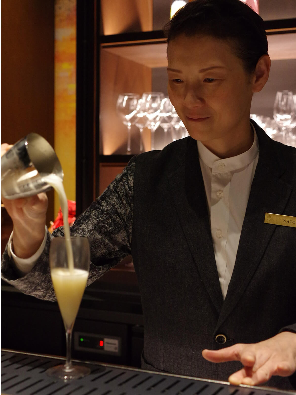 ヘッドミクソロジストの名取麻子氏の画像