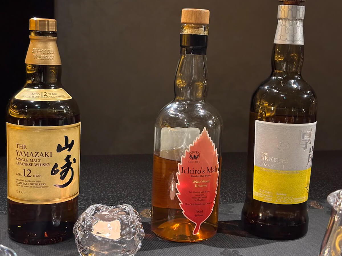 ジャパニーズウイスキーは「山崎」「イチローズモルト」「厚岸」の3種の画像