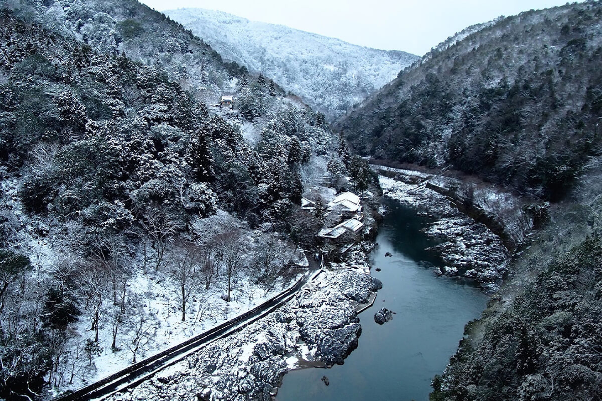 「星のや京都」外観の画像