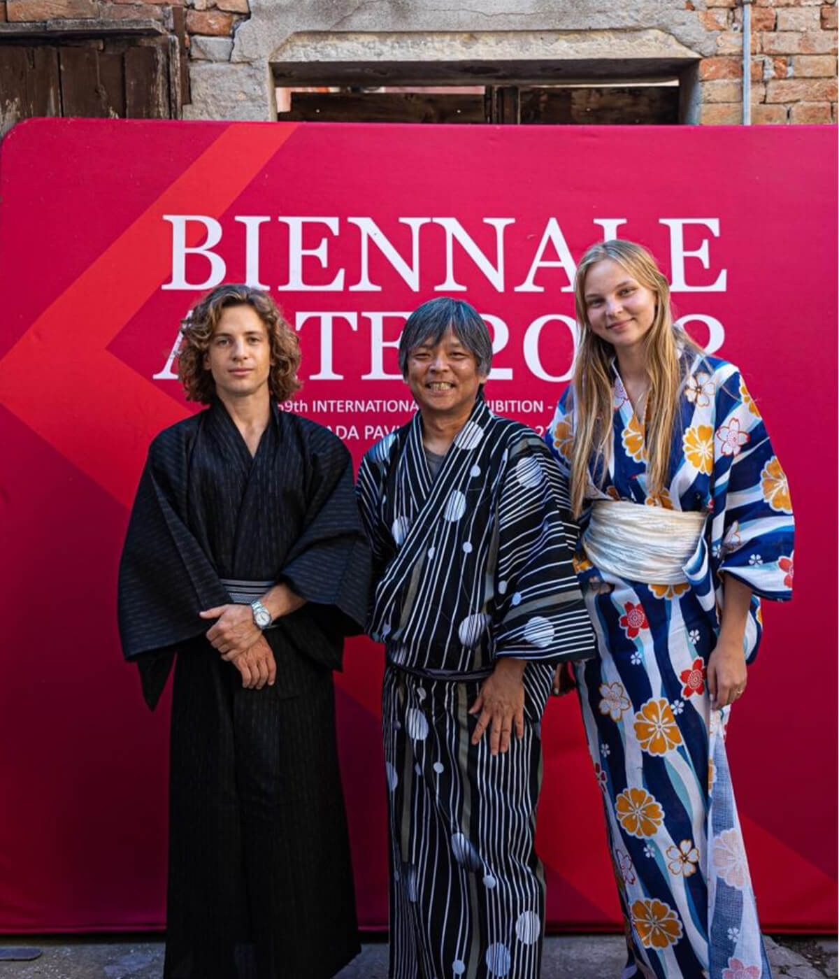 ヴェネツィア・ビエンナーレでのワンショットの画像