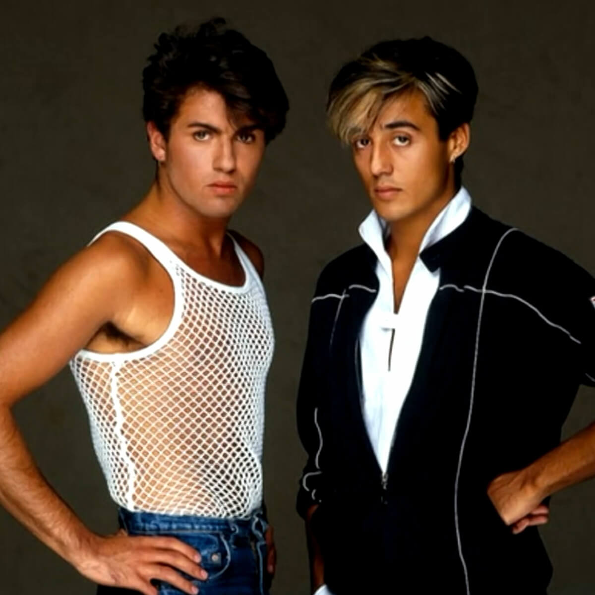 ジョージ・マイケルとアンドリュー・リッジリーの画像