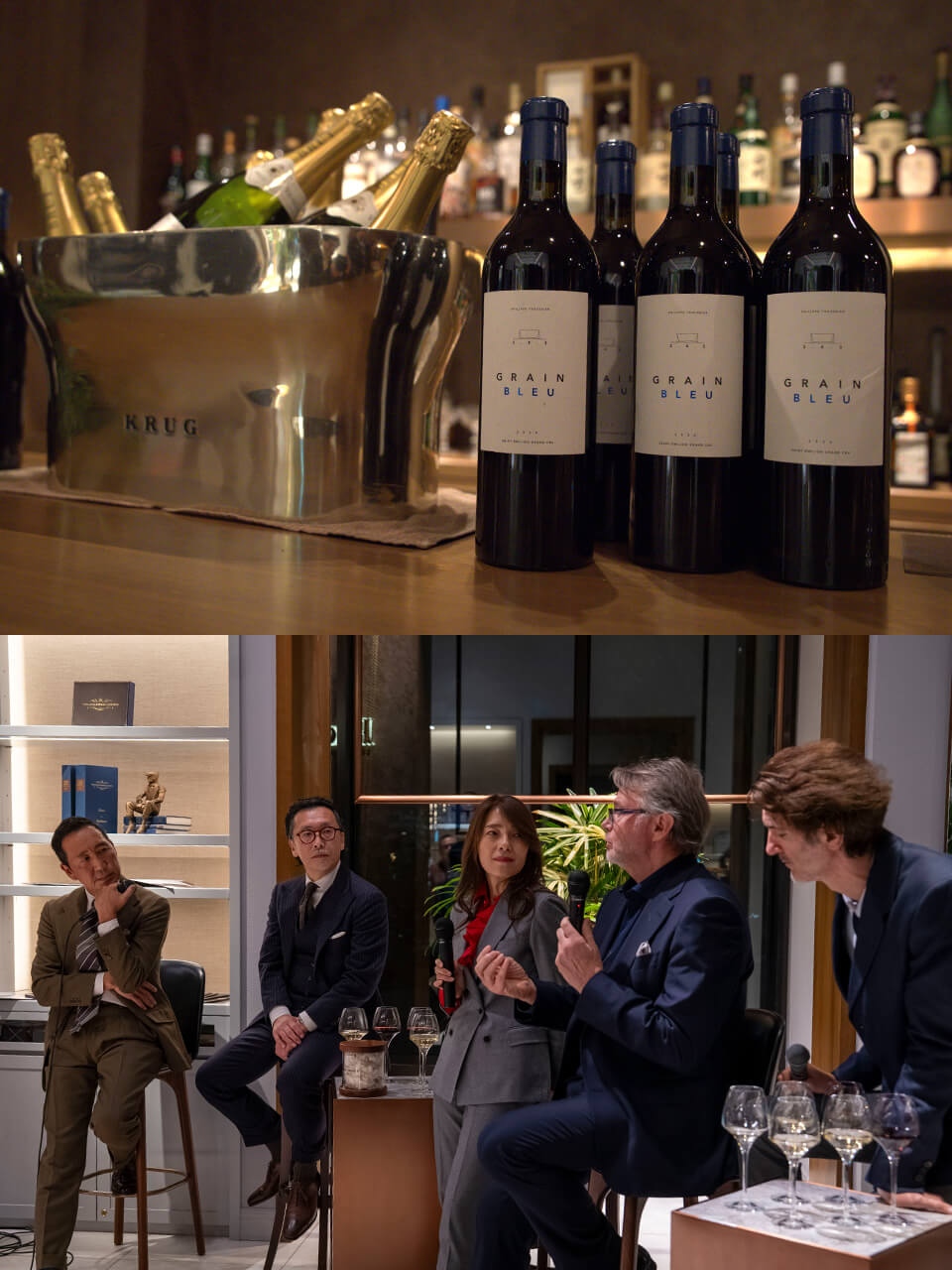 ポール・スチュアート青山本店5周年記念トークショーにトルシエ氏が登場