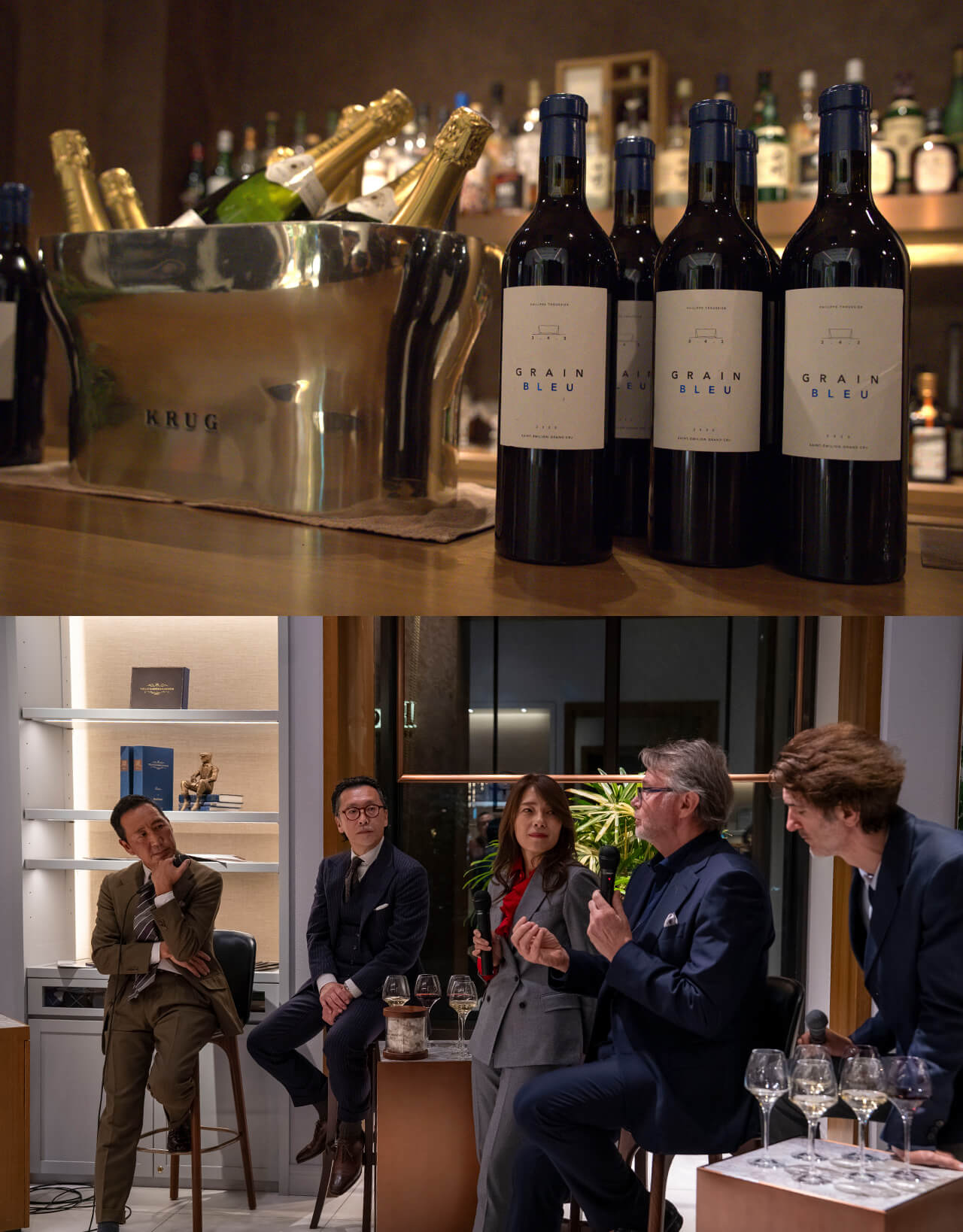 ポール・スチュアート青山本店5周年記念トークショーにトルシエ氏が登場