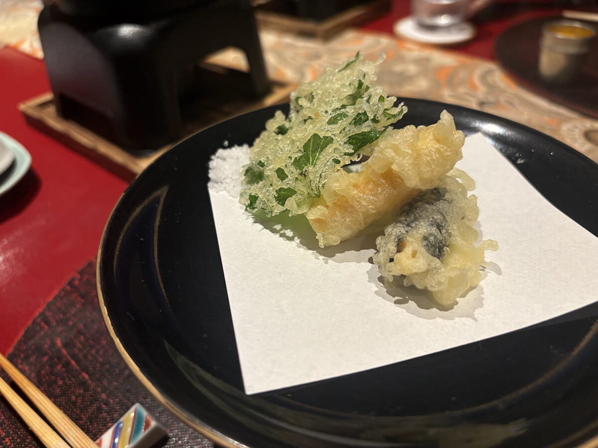 ズワイ蟹の天ぷらの画像