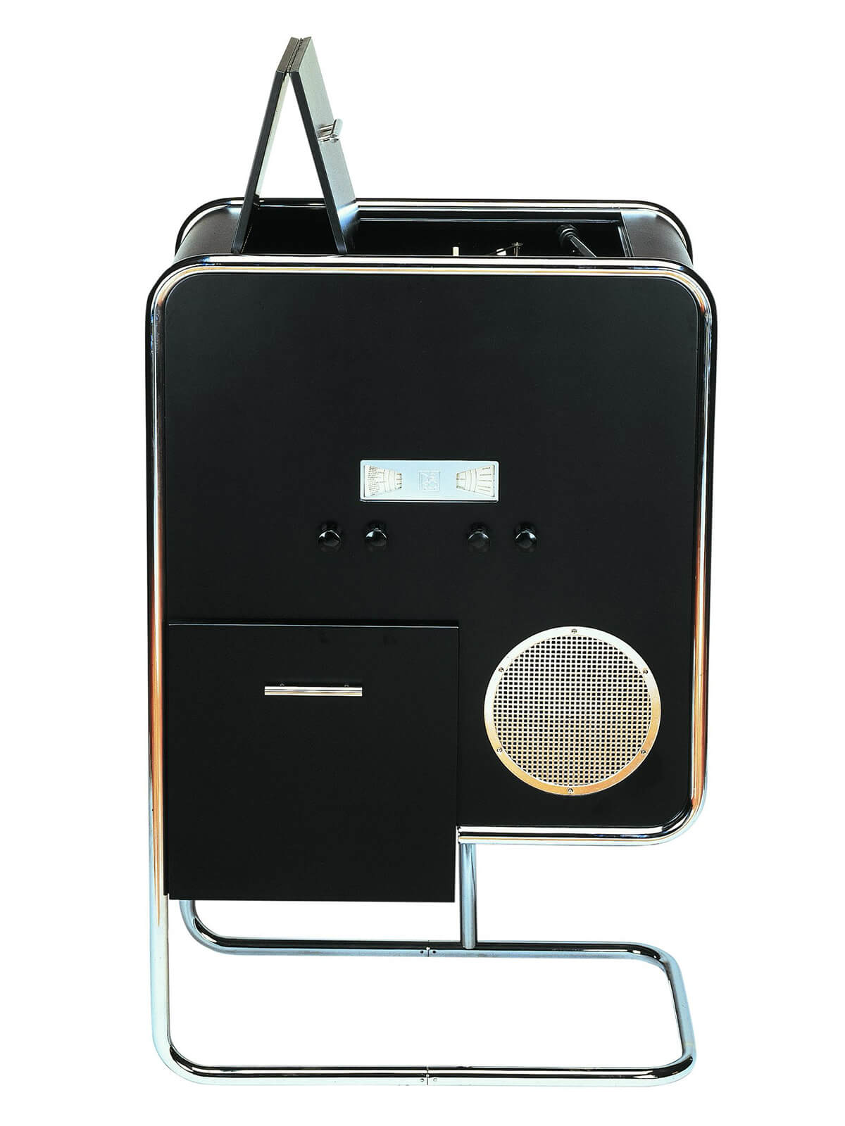 “バング&オルフセン(B&O)”のラジオ「Hyperbo 5 RG Steel」の画像