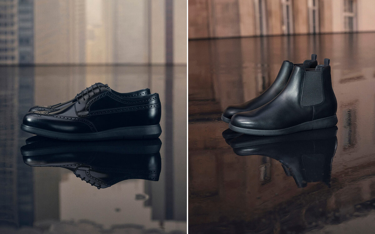 “チャーチ”の「ロードランナー」コレクションより、左／「Ringmer（リングマー）」右／「Rotheram（ロザラム）」の画像