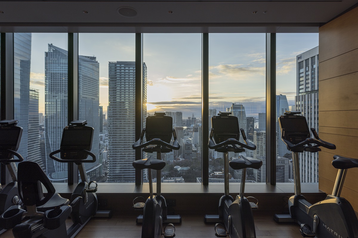 眺望のいいジムの画像