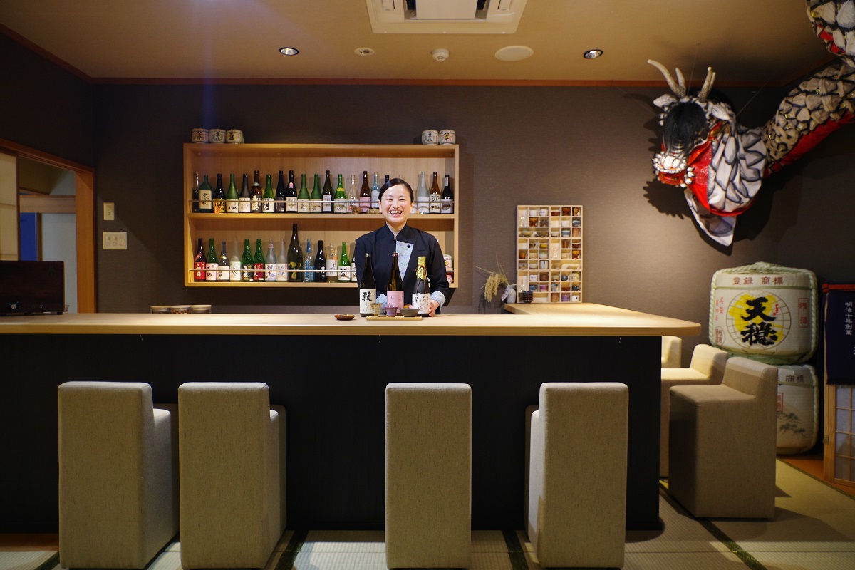 日本酒BARの画像