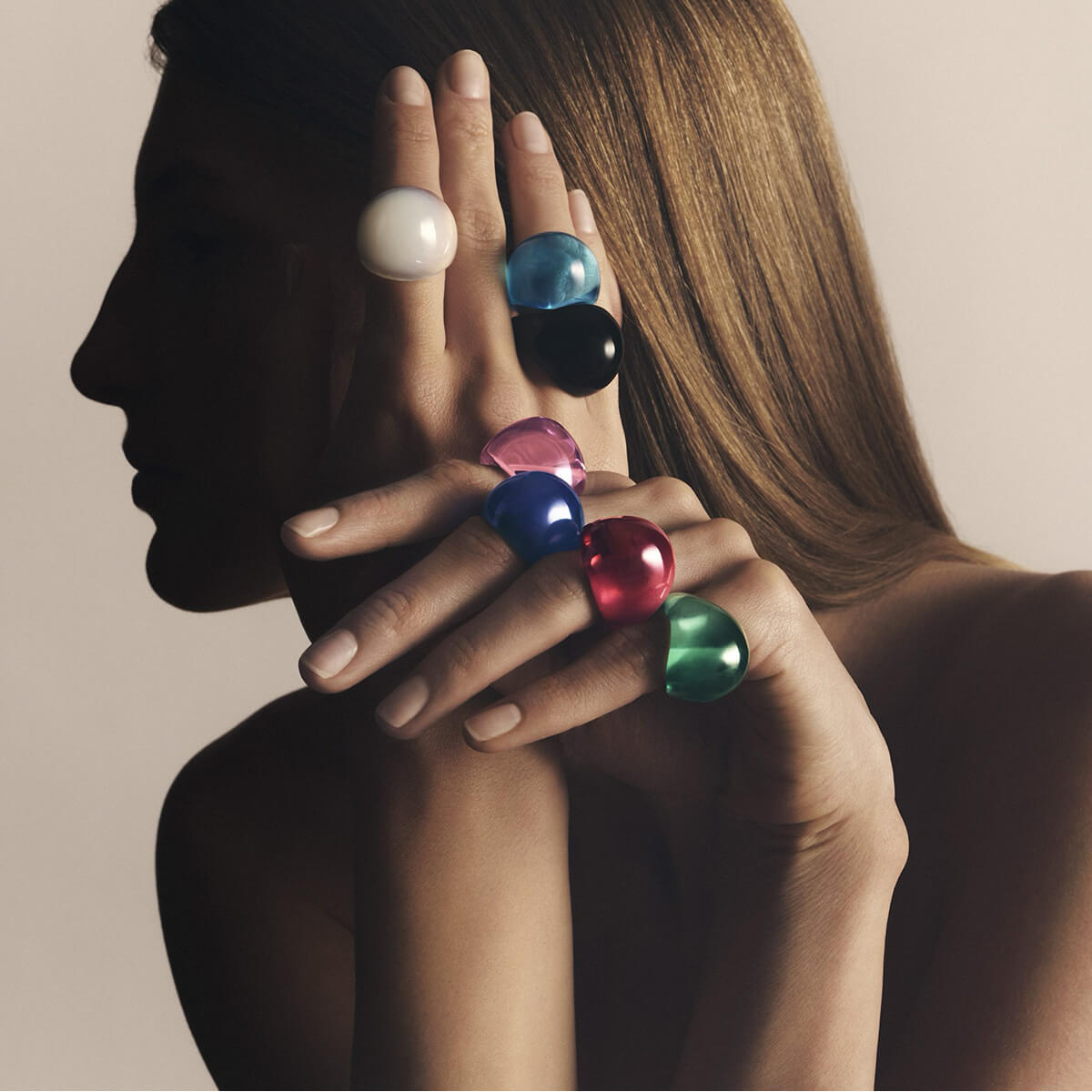 カボション リングの画像