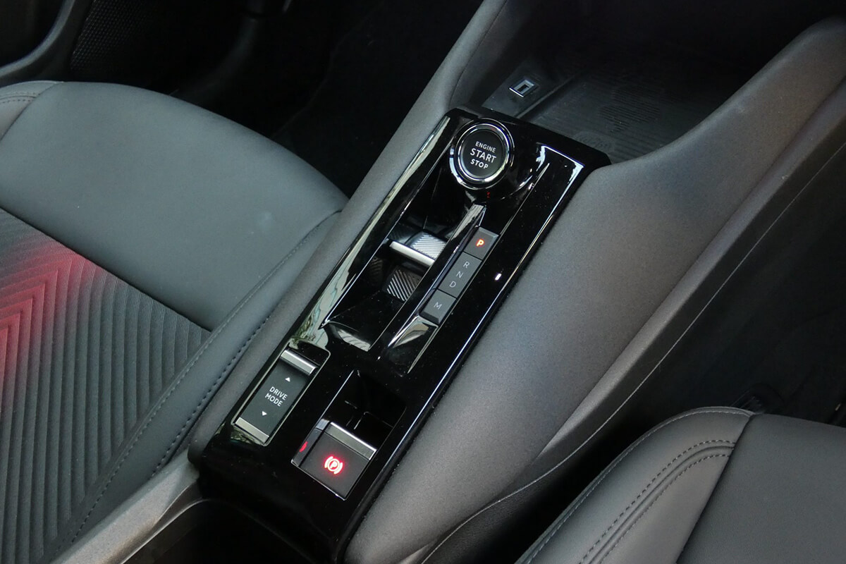 センターコンソールの画像