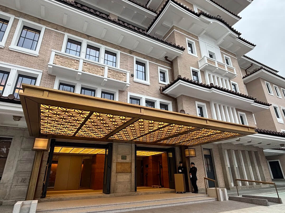 帝国ホテル 京都の正面玄関の画像