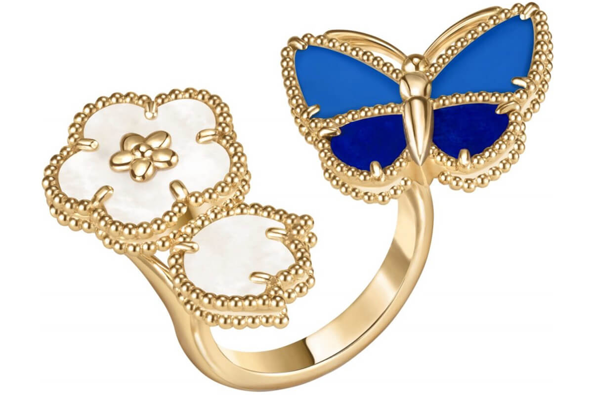 「ラッキー スプリング パピヨン」アントレ レ ドア リングの画像