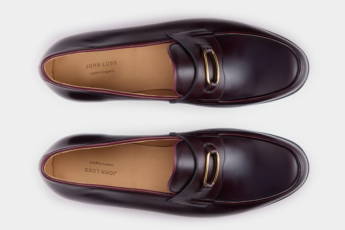 「ロペス リング」オックスブラッドカーフ、レザーソールの画像