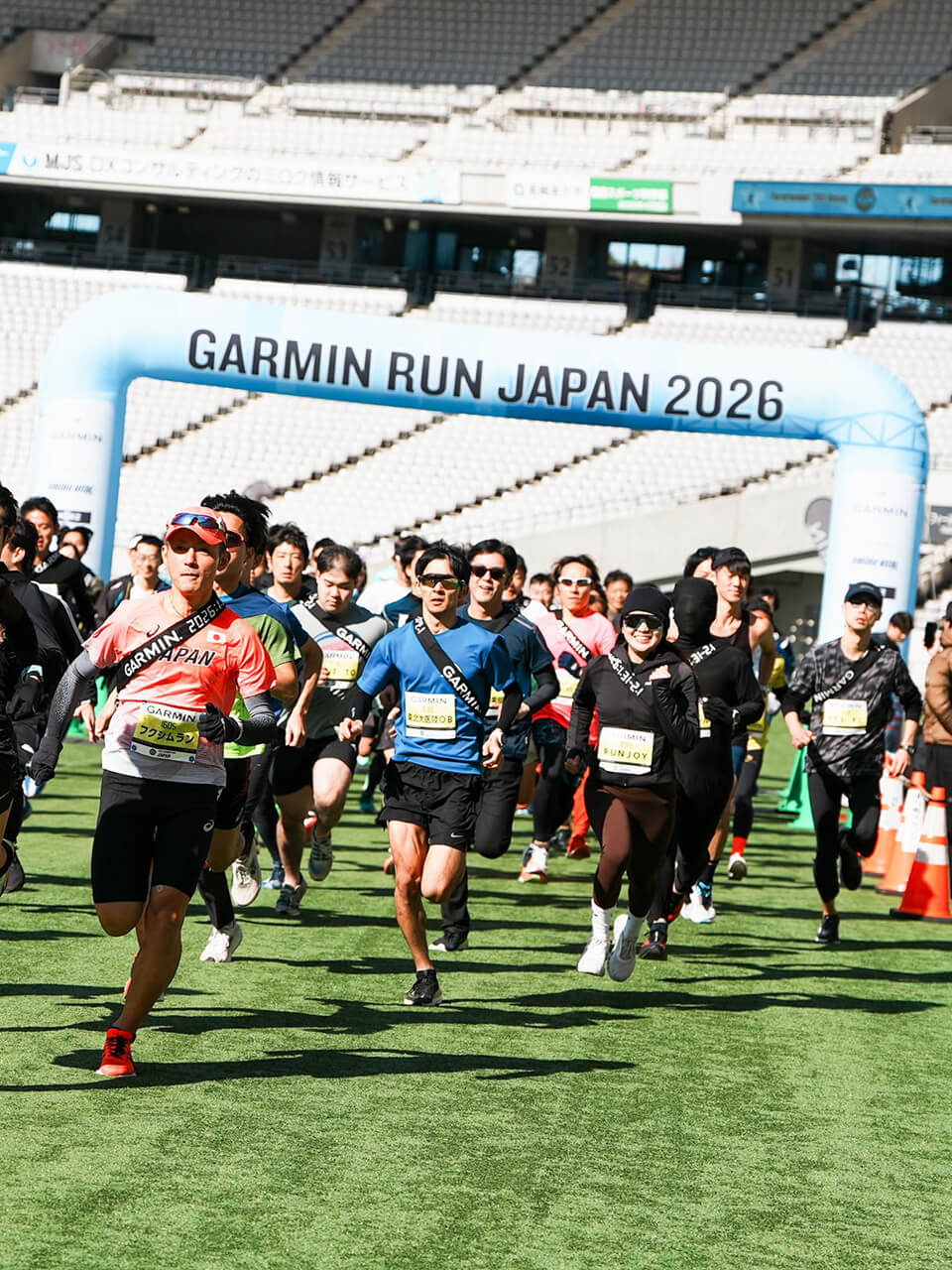 最上位機種Forerunner 970を着用してランイベントに参加