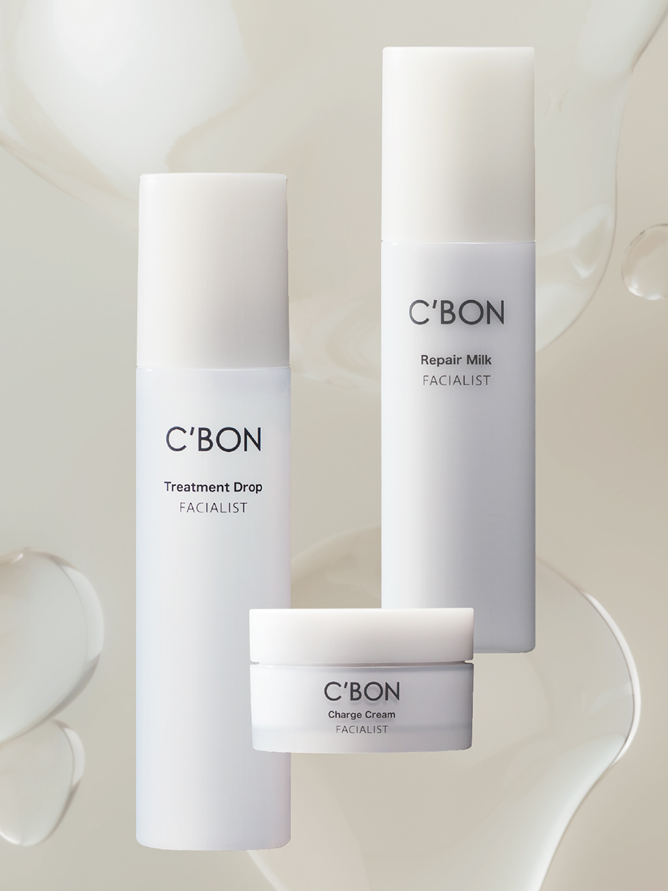 「シーボン」の白の三姉妹、新フェイシャリストシリーズ