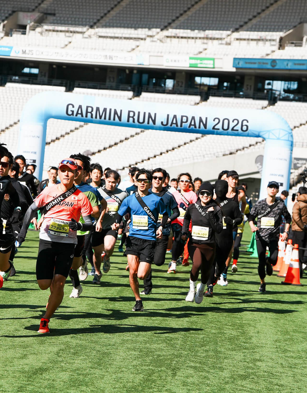 最上位機種Forerunner 970を着用してランイベントに参加