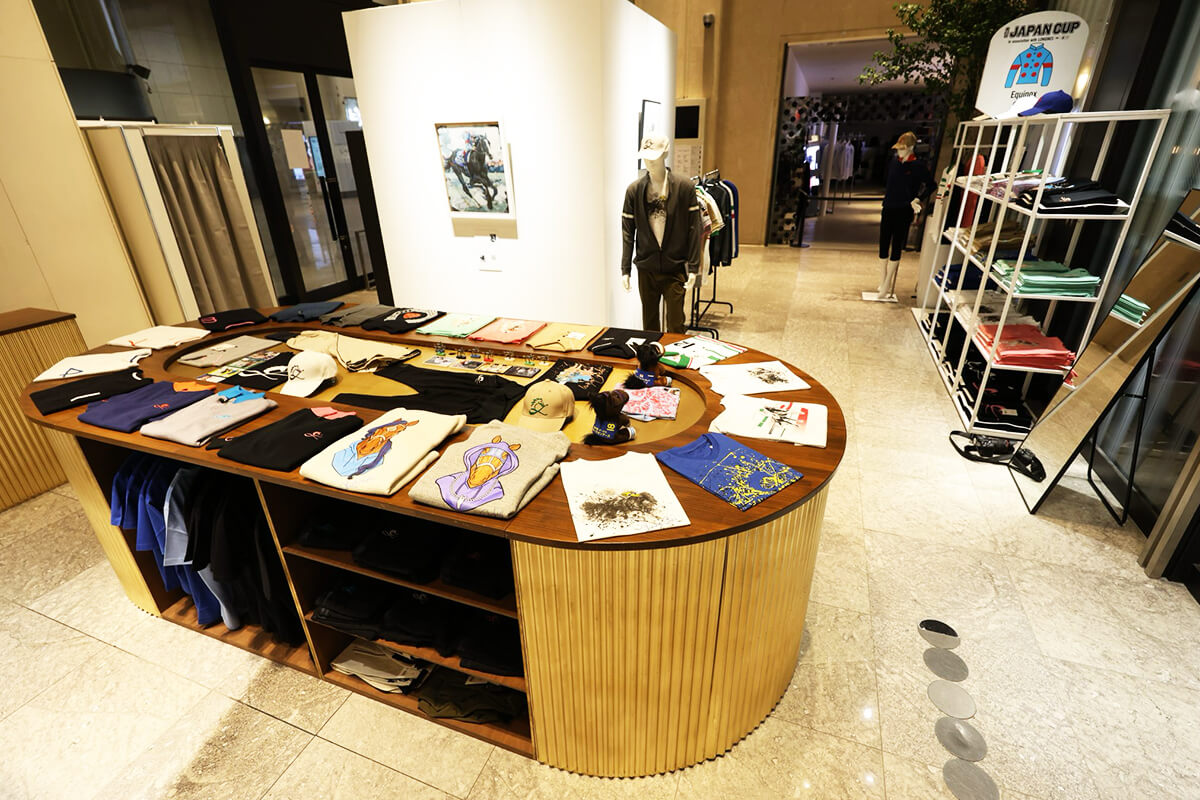 ４月に行われた阪急メンズ東京ポップアップの様子の画像