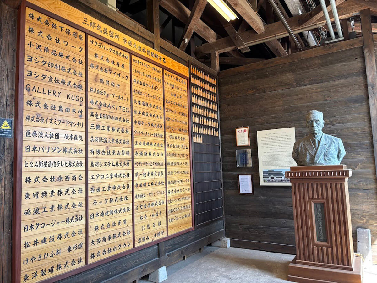 クラファン支援者のプレートの画像